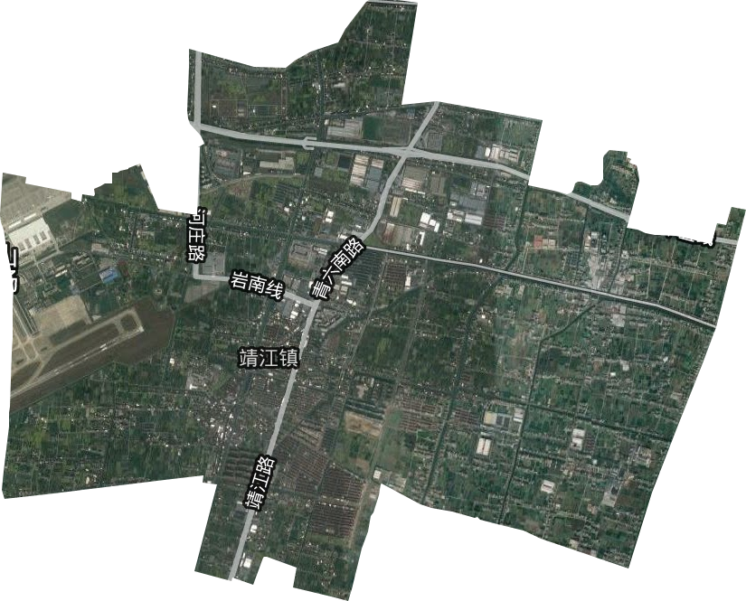 靖江街道卫星图