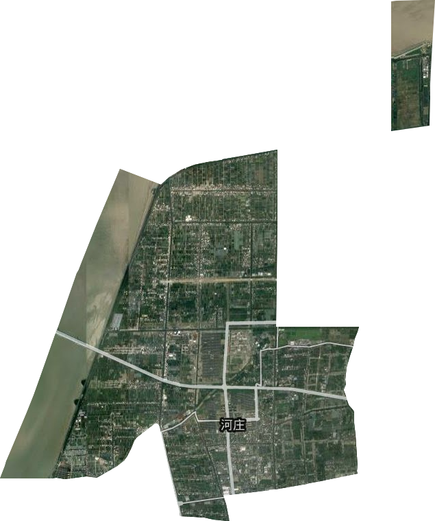 河庄街道卫星图