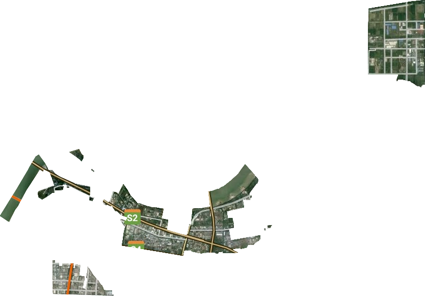 萧山经济技术开发区卫星图