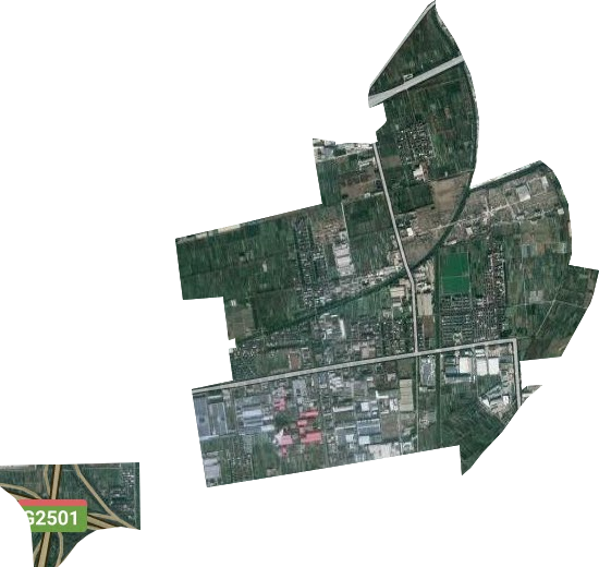 红山农场卫星图