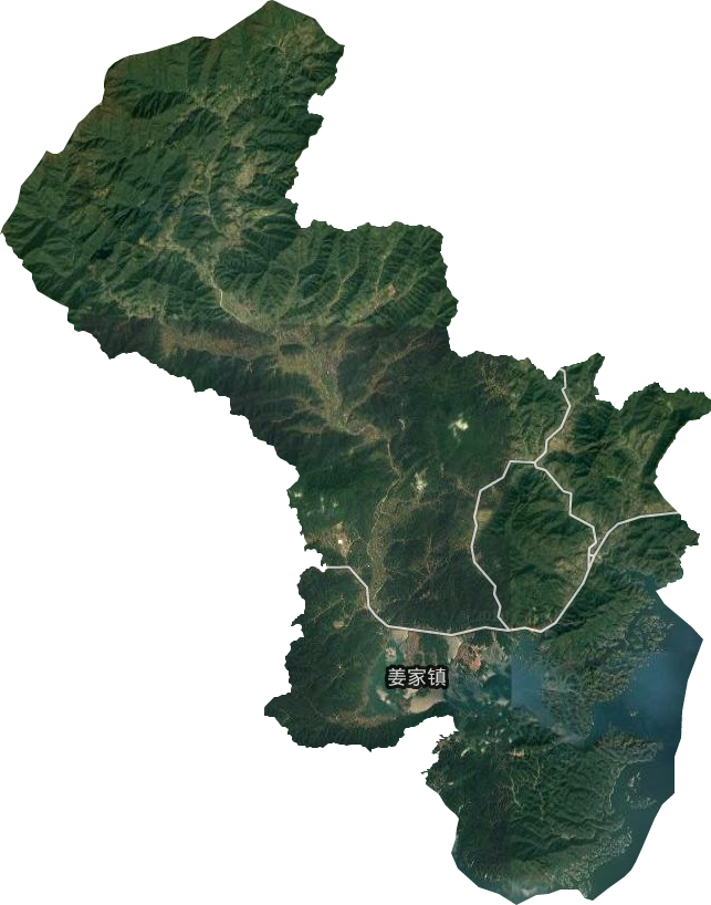 姜家镇卫星图