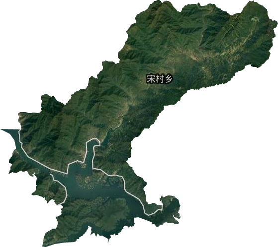 宋村乡卫星图