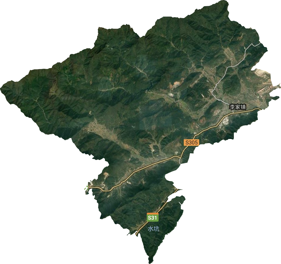 李家镇卫星图