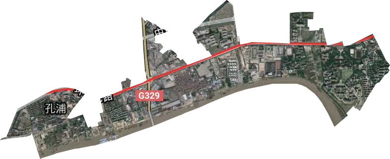 孔浦街道卫星图