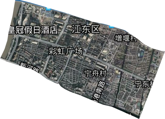 百丈街道卫星图