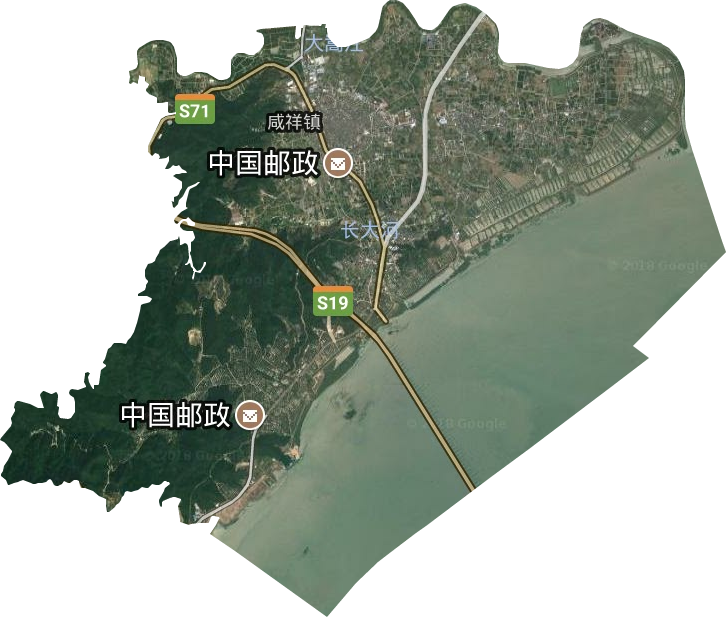 咸祥镇卫星图