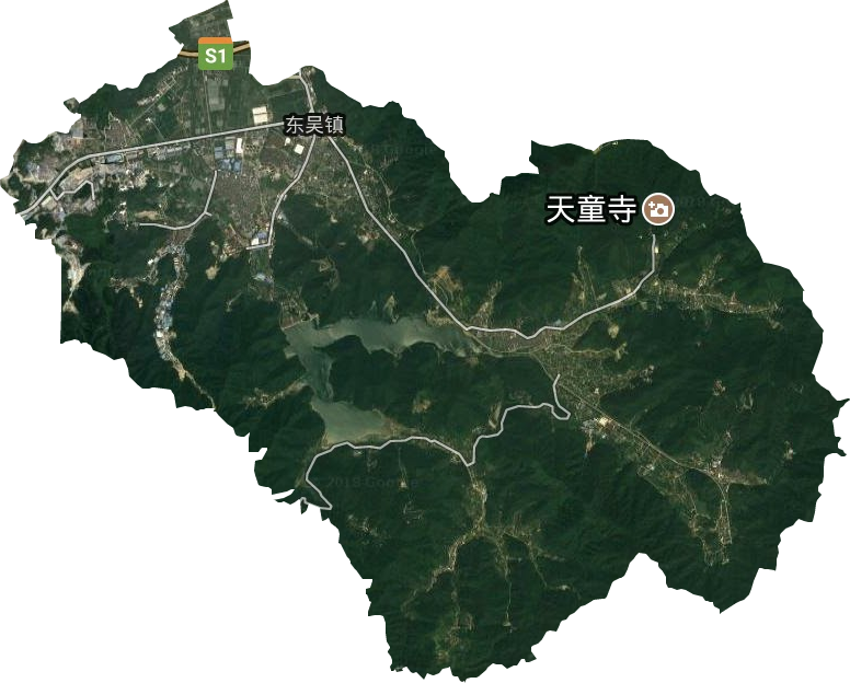 东吴镇卫星图
