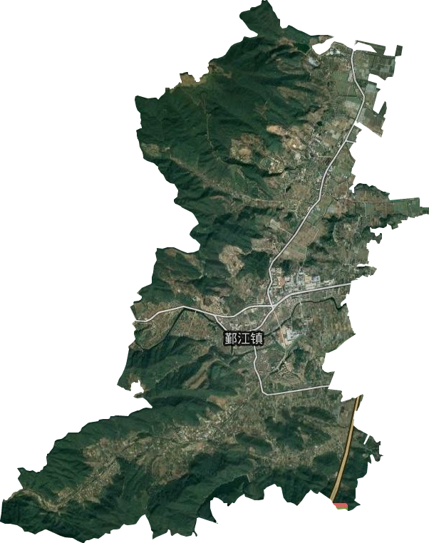 鄞江镇卫星图