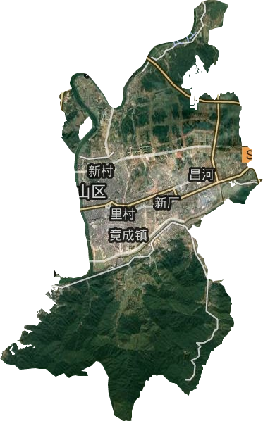 珠山区卫星图