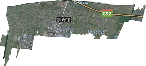 崇寿镇卫星图