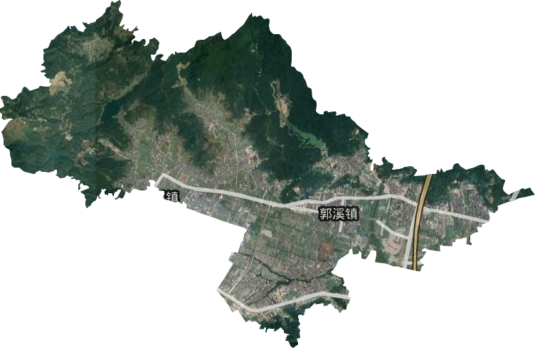 郭溪街道卫星图