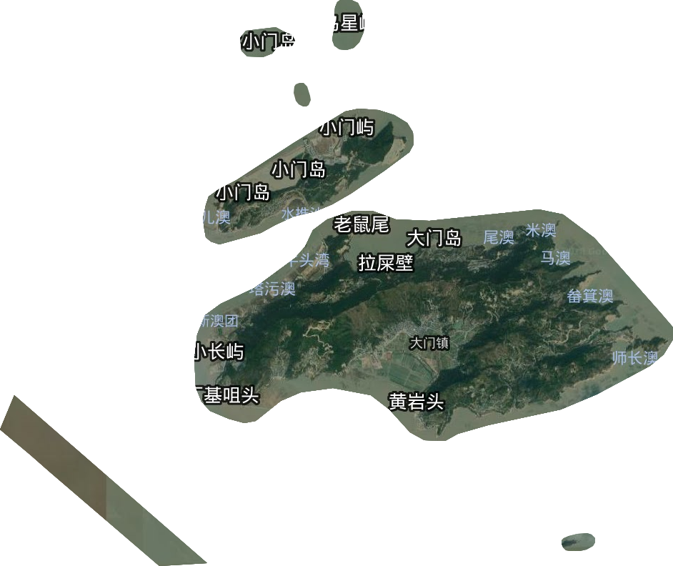 大门镇卫星图
