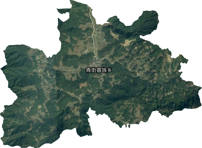 青街畲族乡卫星图