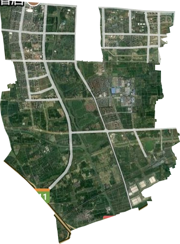 长水街道卫星图