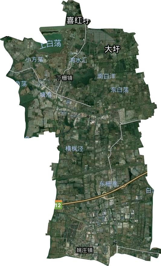 姚庄镇卫星图