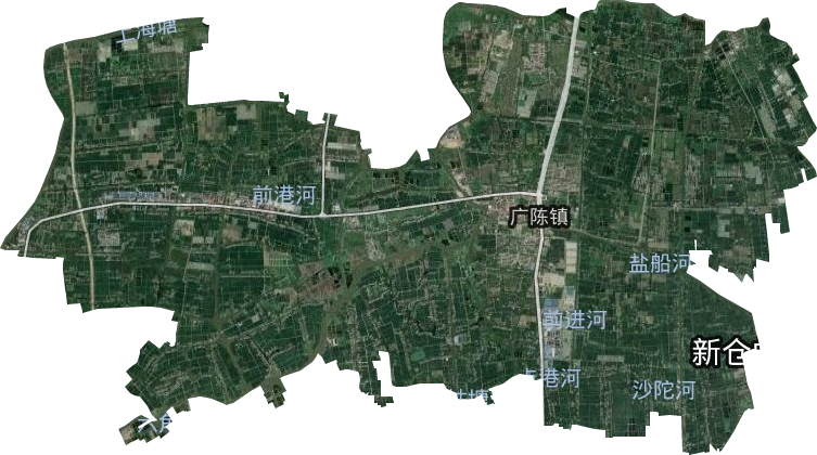 广陈镇卫星图