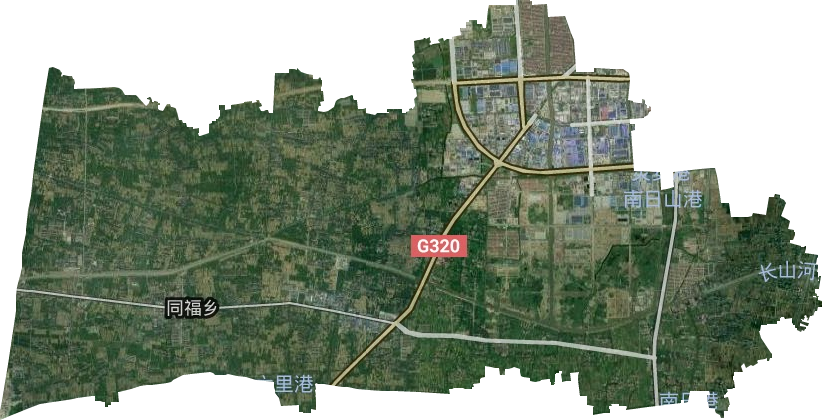凤鸣街道卫星图