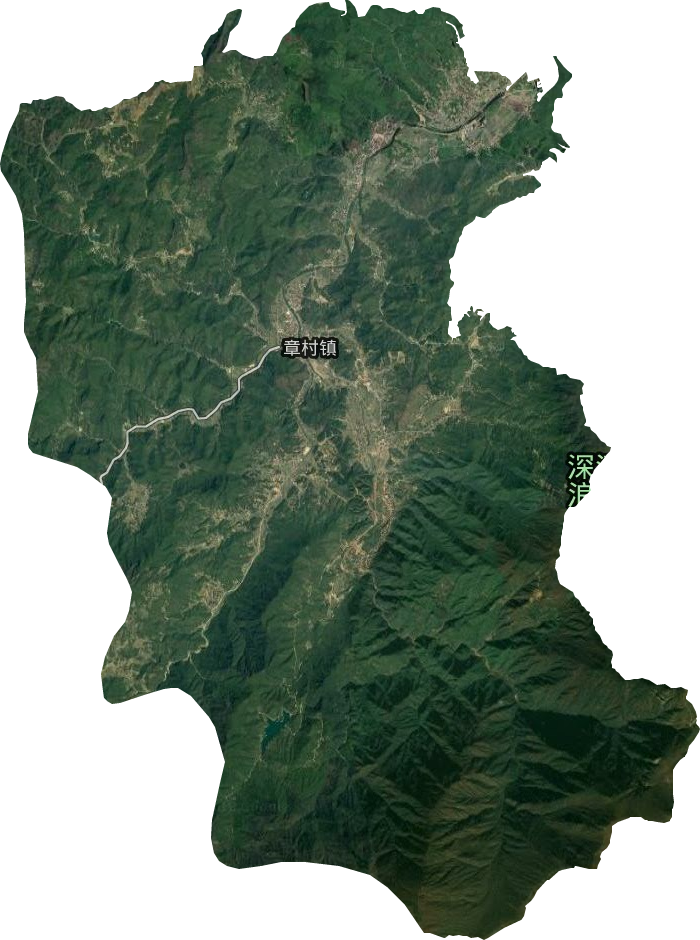 章村镇卫星图