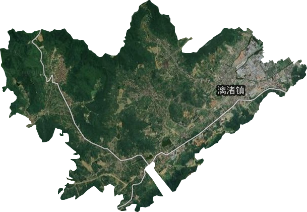 漓渚镇卫星图