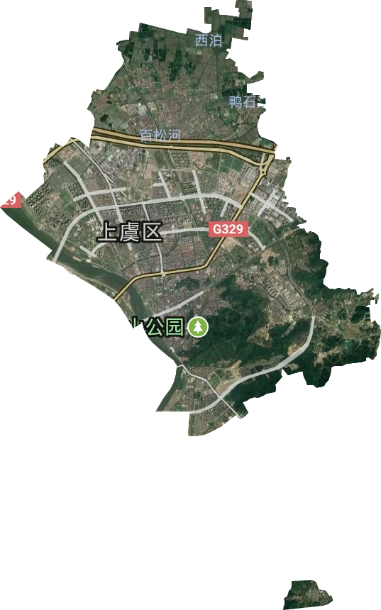 百官街道卫星图