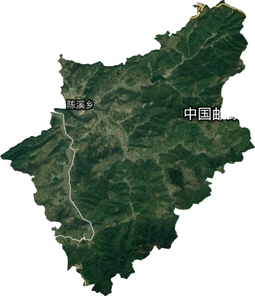 陈溪乡卫星图
