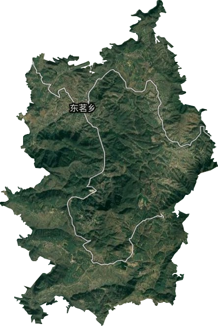 东茗乡卫星图