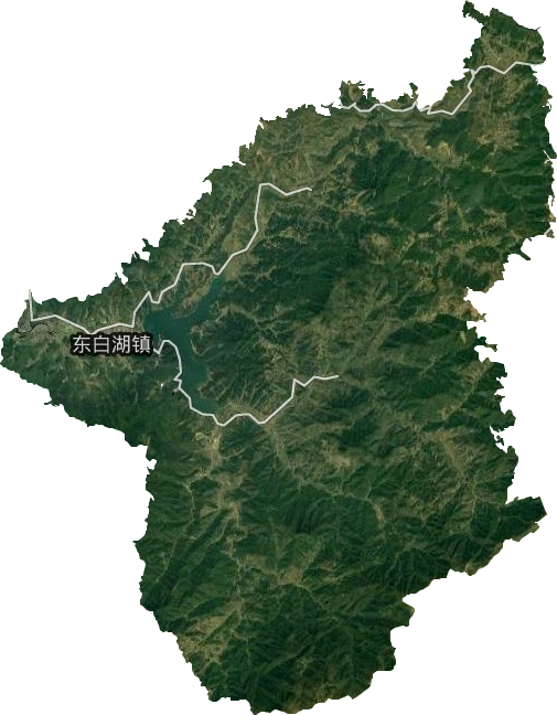 东白湖镇卫星图