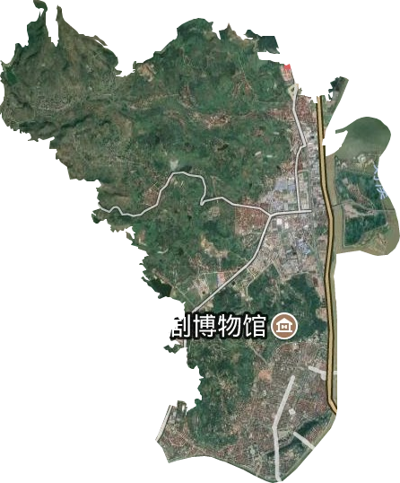 剡湖街道卫星图