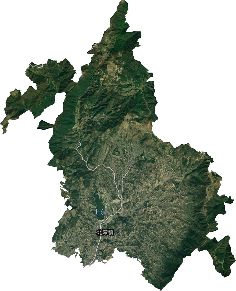 北漳镇卫星图