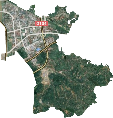 嵊州经济开发区卫星图