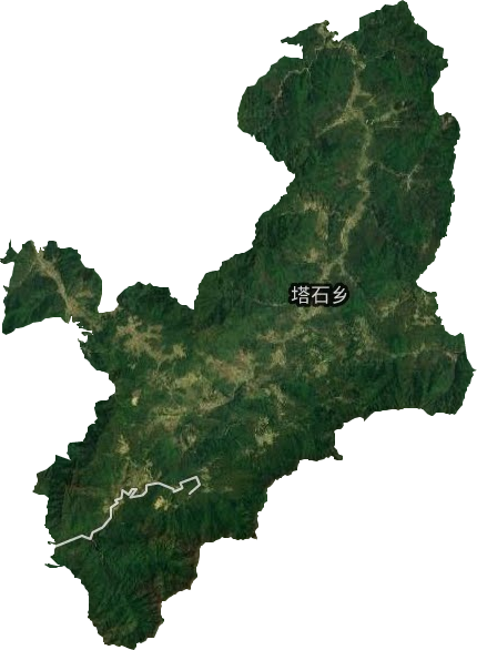 塔石乡卫星图