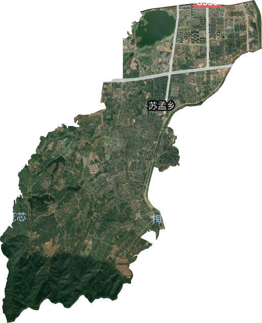 苏孟乡卫星图
