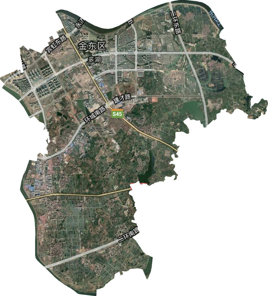 多湖街道卫星图