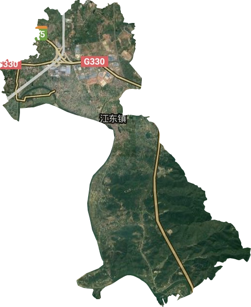 江东镇卫星图