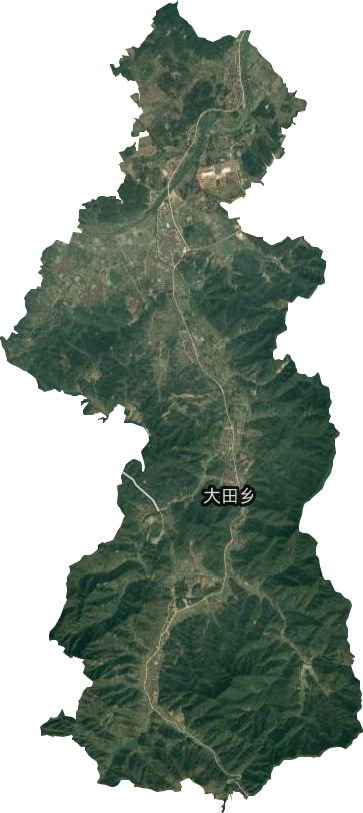 大田乡卫星图