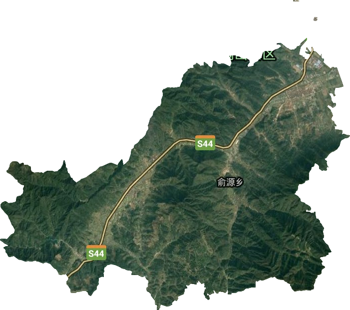 俞源乡卫星图