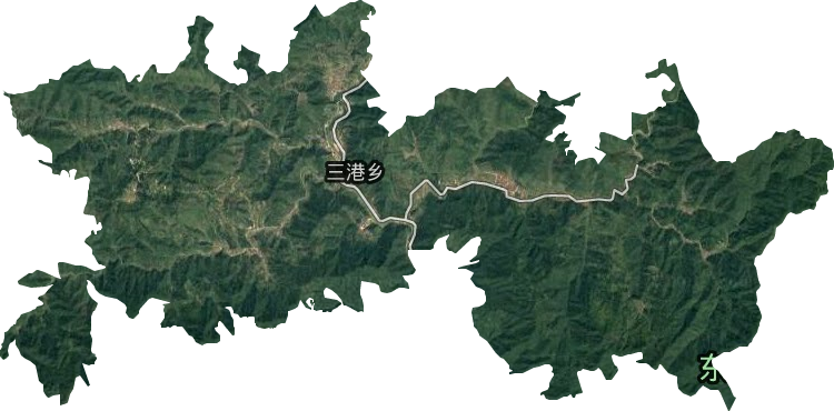三港乡卫星图