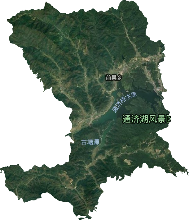 前吴乡卫星图