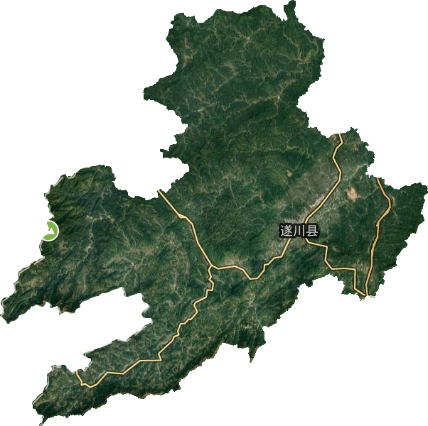 遂川县卫星图