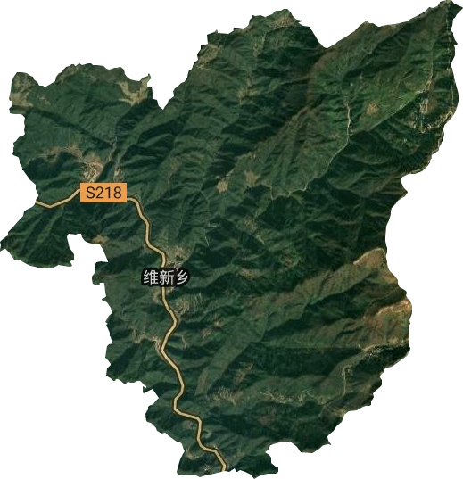 维新乡卫星图