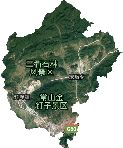 辉埠镇卫星图