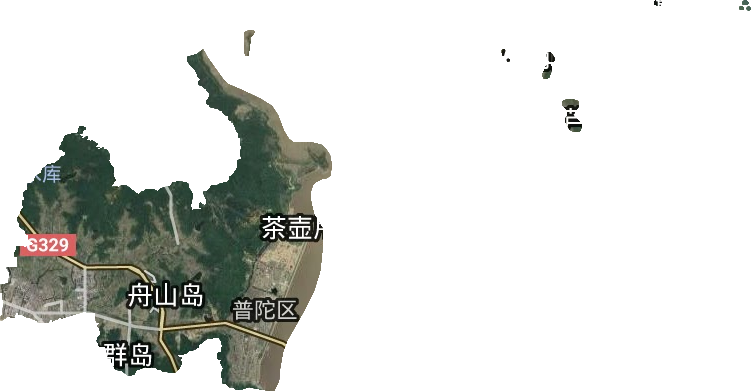 东港街道卫星图