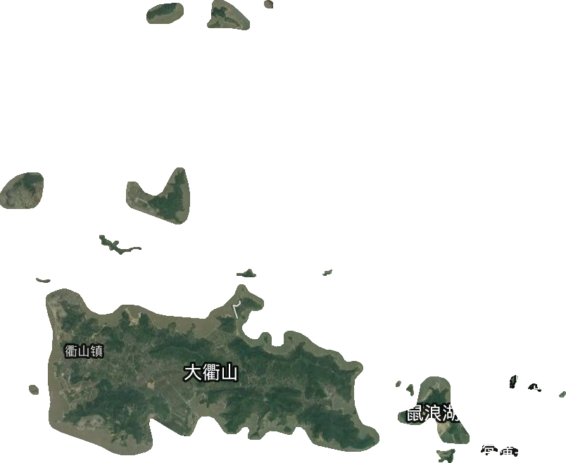 衢山镇卫星图