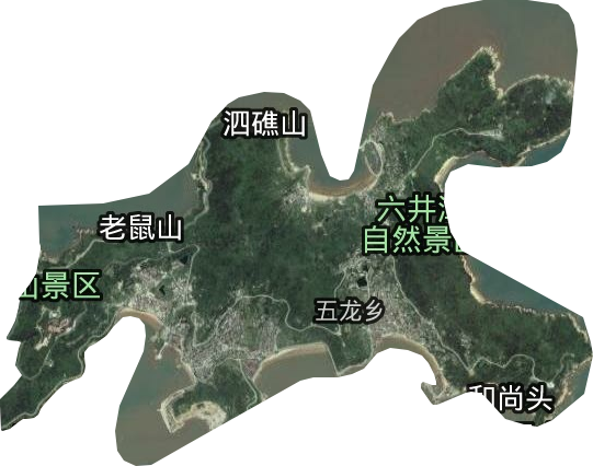五龙乡卫星图