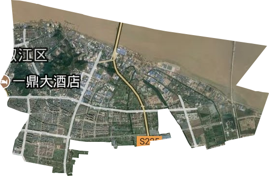 海门街道卫星图