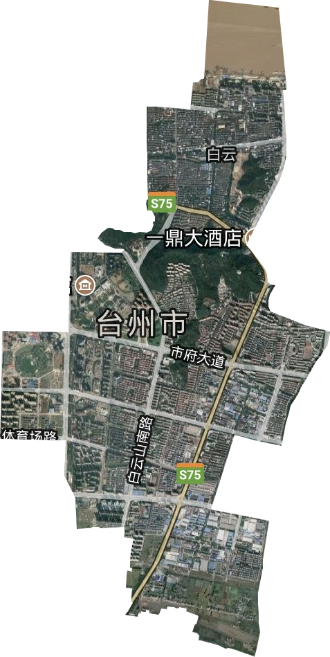白云街道卫星图
