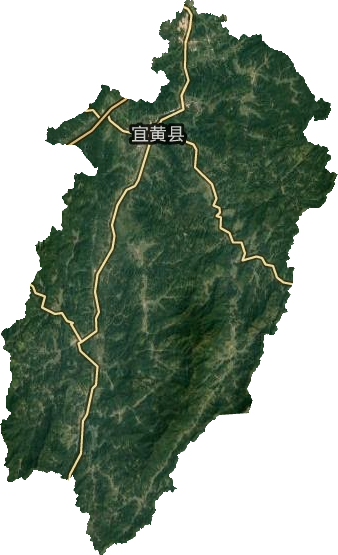宜黄县卫星图