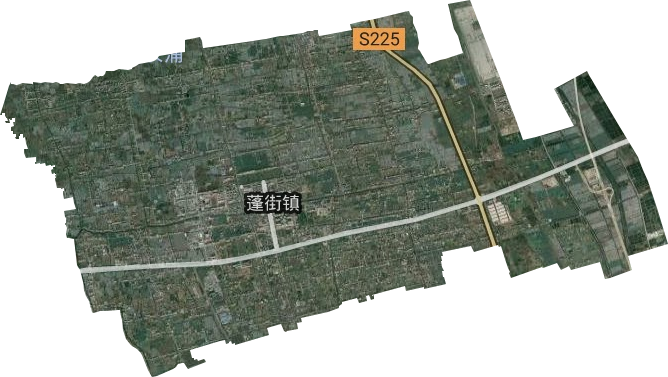 蓬街镇卫星图