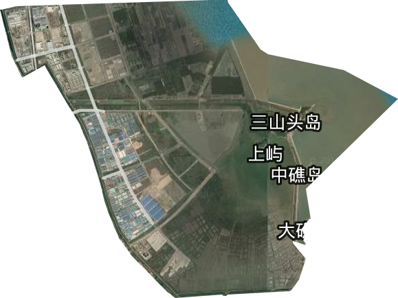 滨海新区卫星图