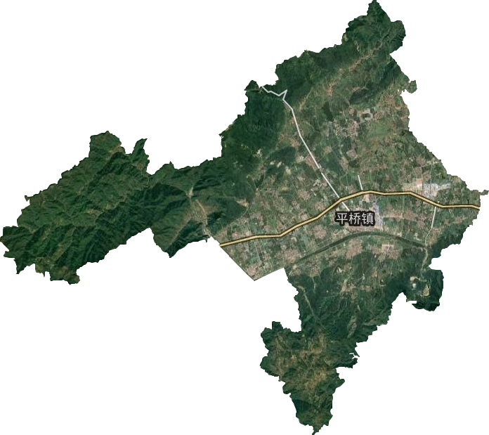 平桥镇卫星图